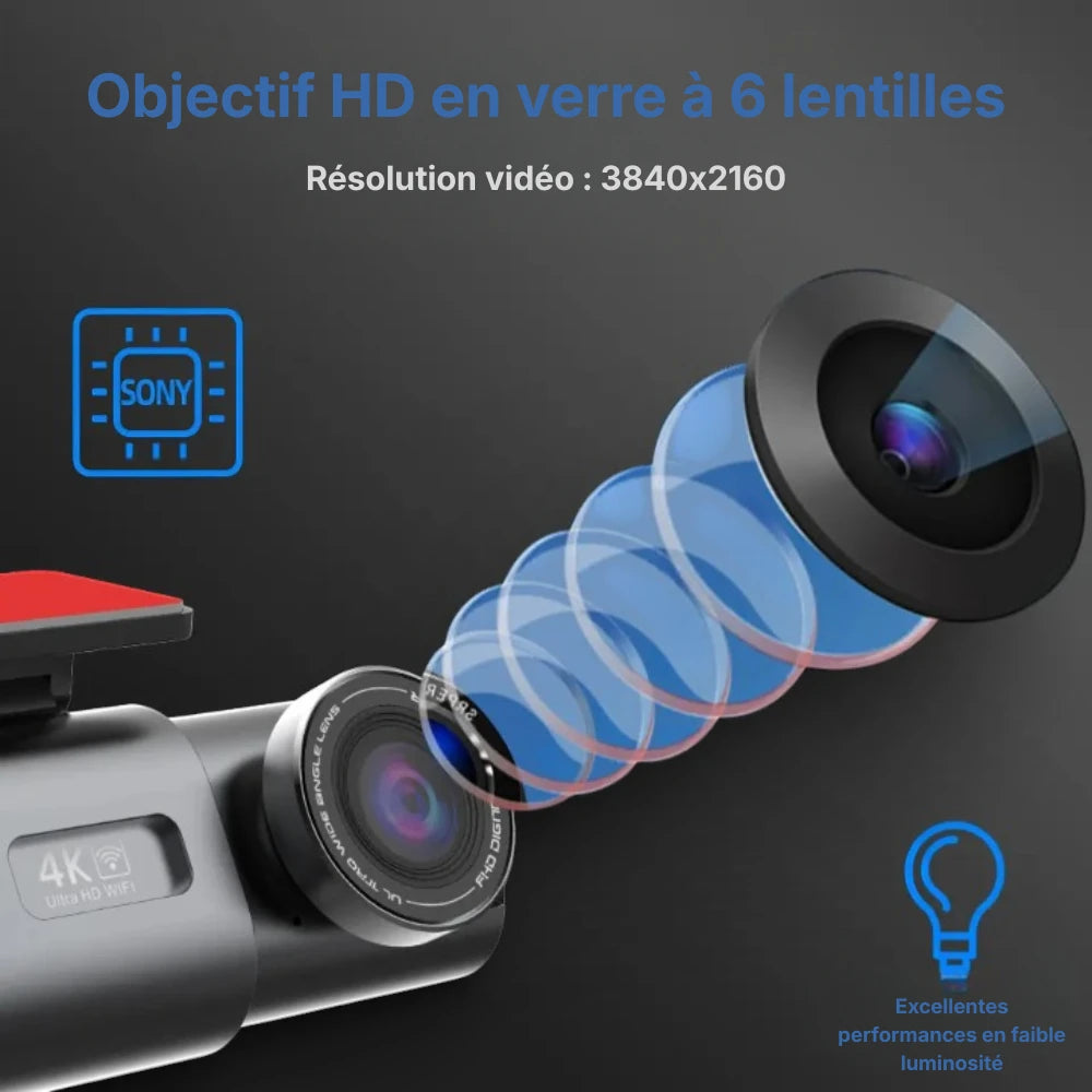 48) Dashcam Camping-car 4K - Dashcam Secure