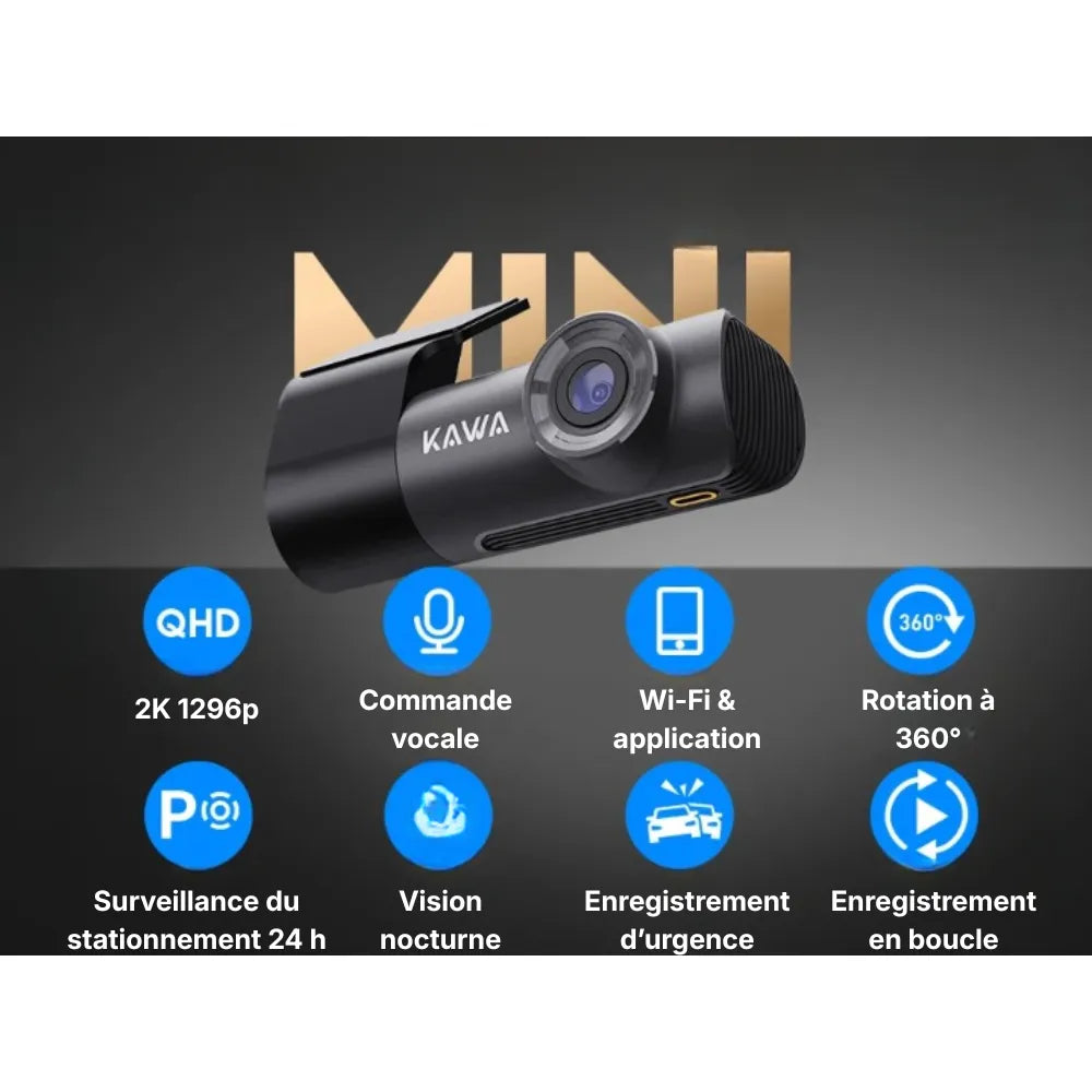 32) Dashcam discrète | Phantom - Dashcam Secure