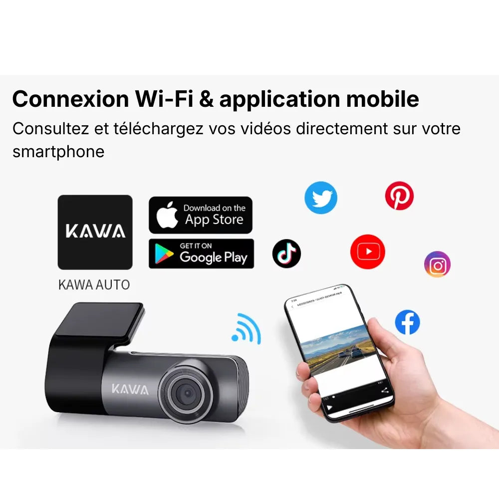 32) Dashcam discrète | Phantom - Dashcam Secure