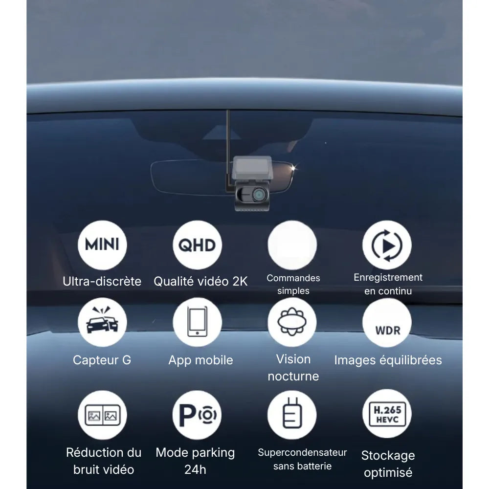 28) Dashcam discrète | Noctis - Dashcam Secure