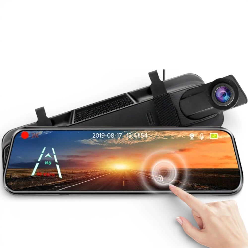 24) Caméra dans rétroviseur - Dashcam Secure