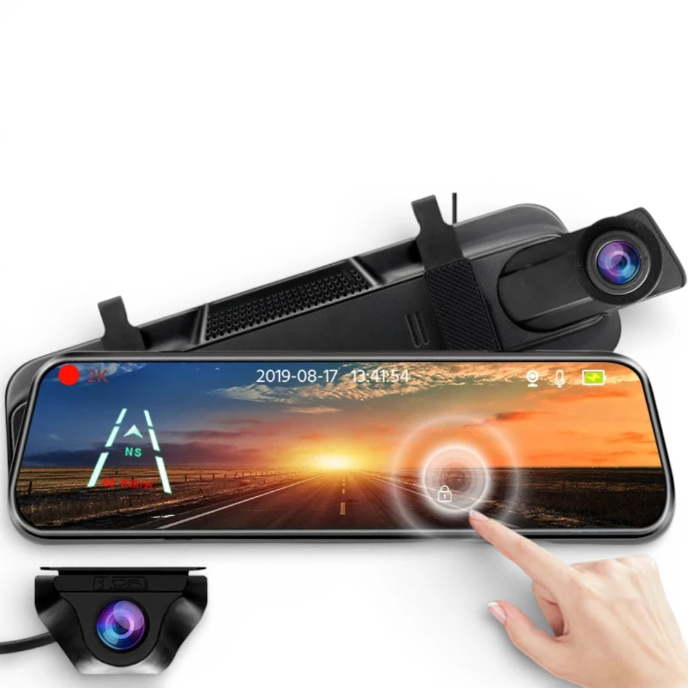 25) Dashcam rétroviseurs avant arrière - Dashcam Secure