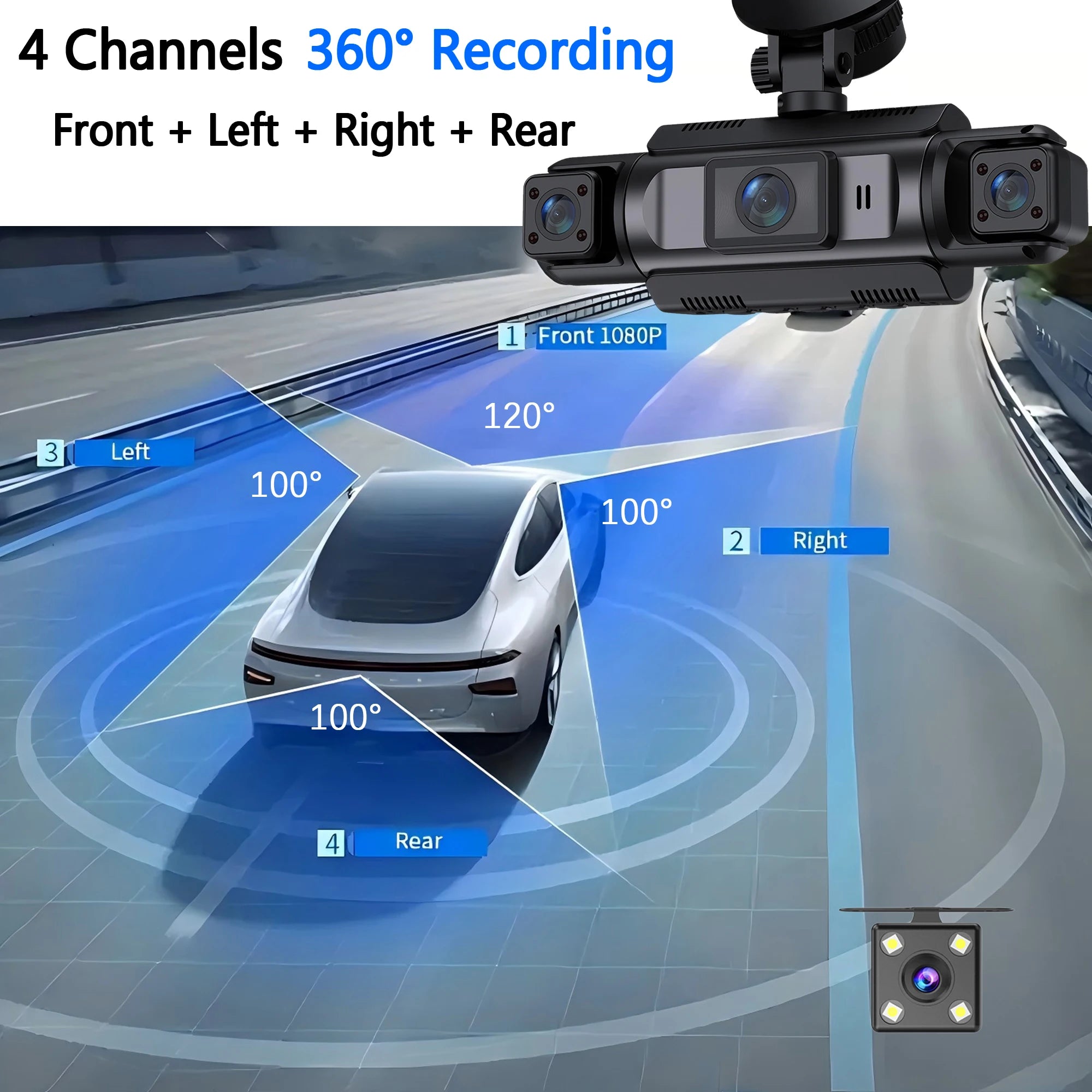 49) Dashcam 360 camping car - Dashcam Secure