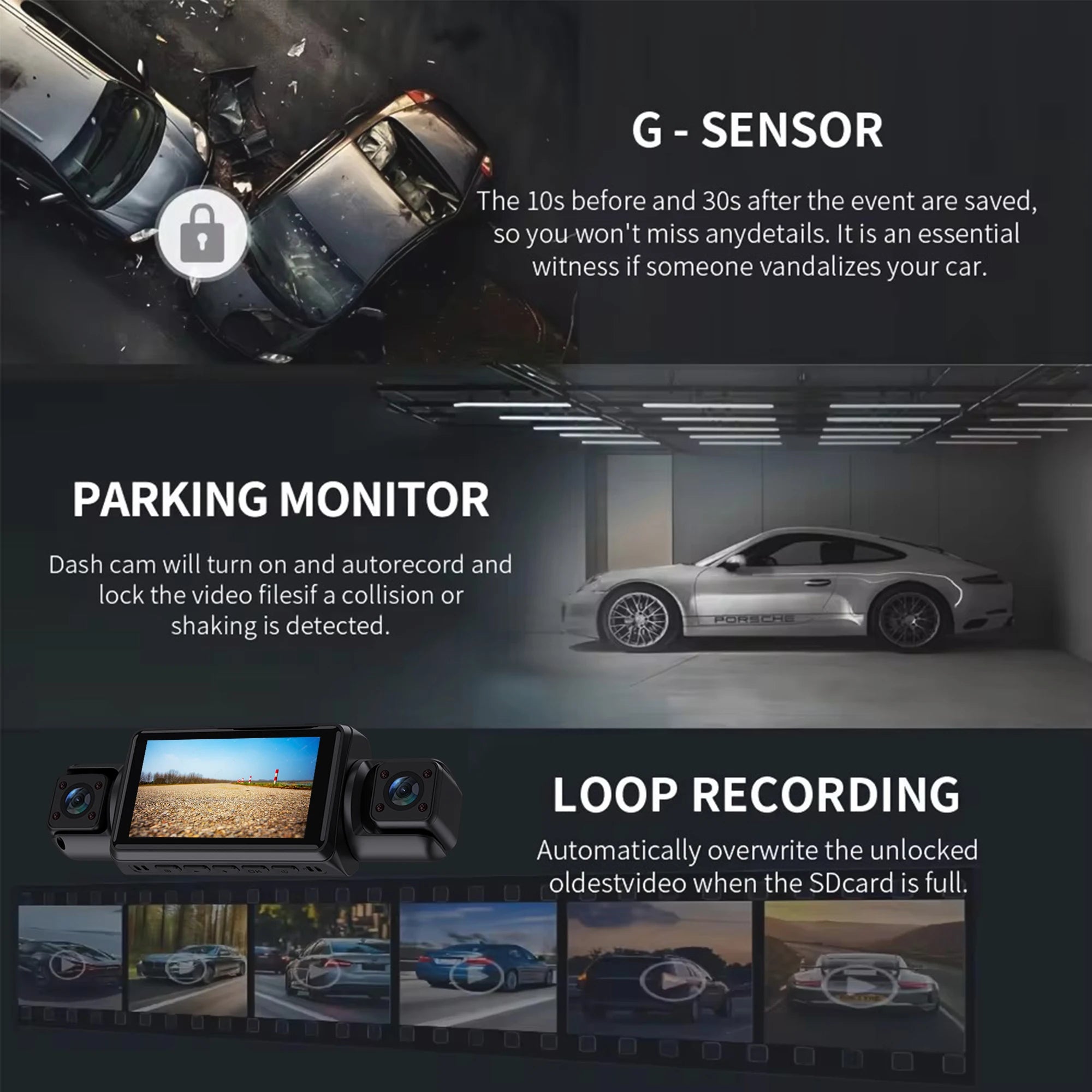 49) Dashcam 360 camping car - Dashcam Secure