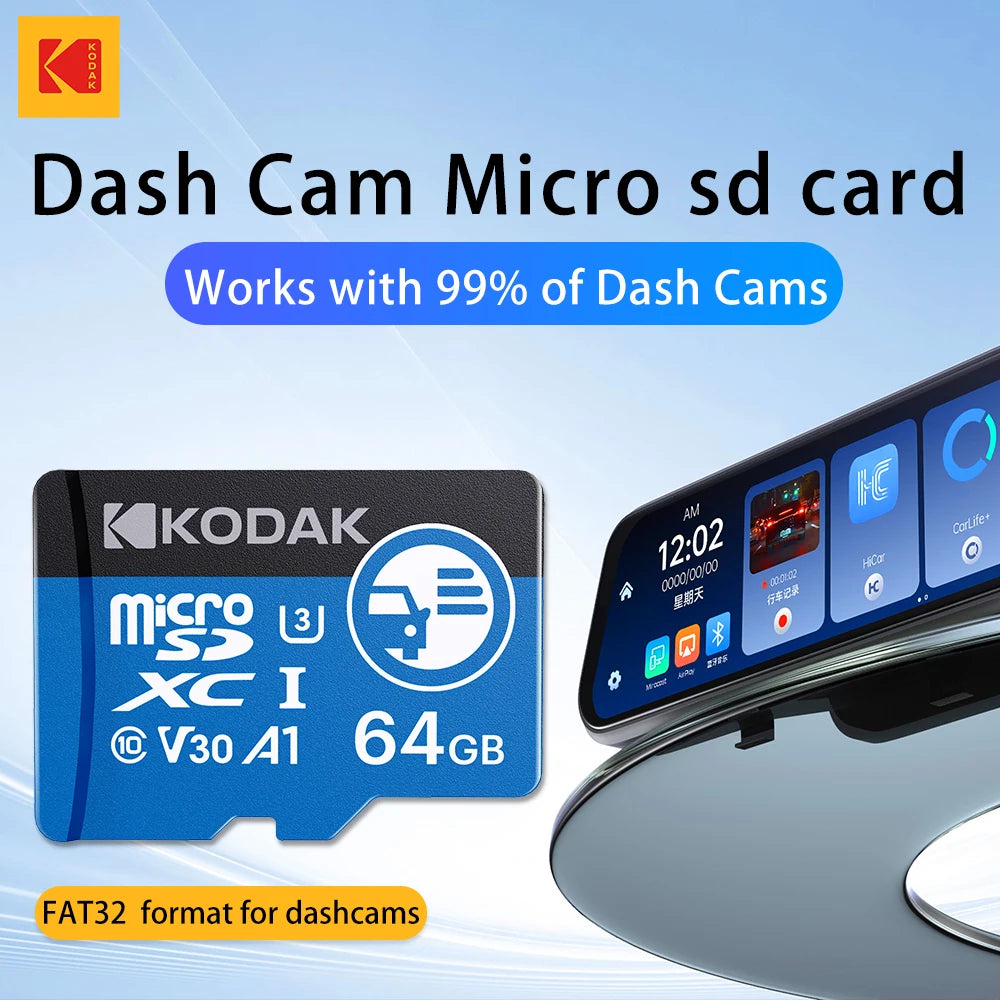 Carte SD Dashcam