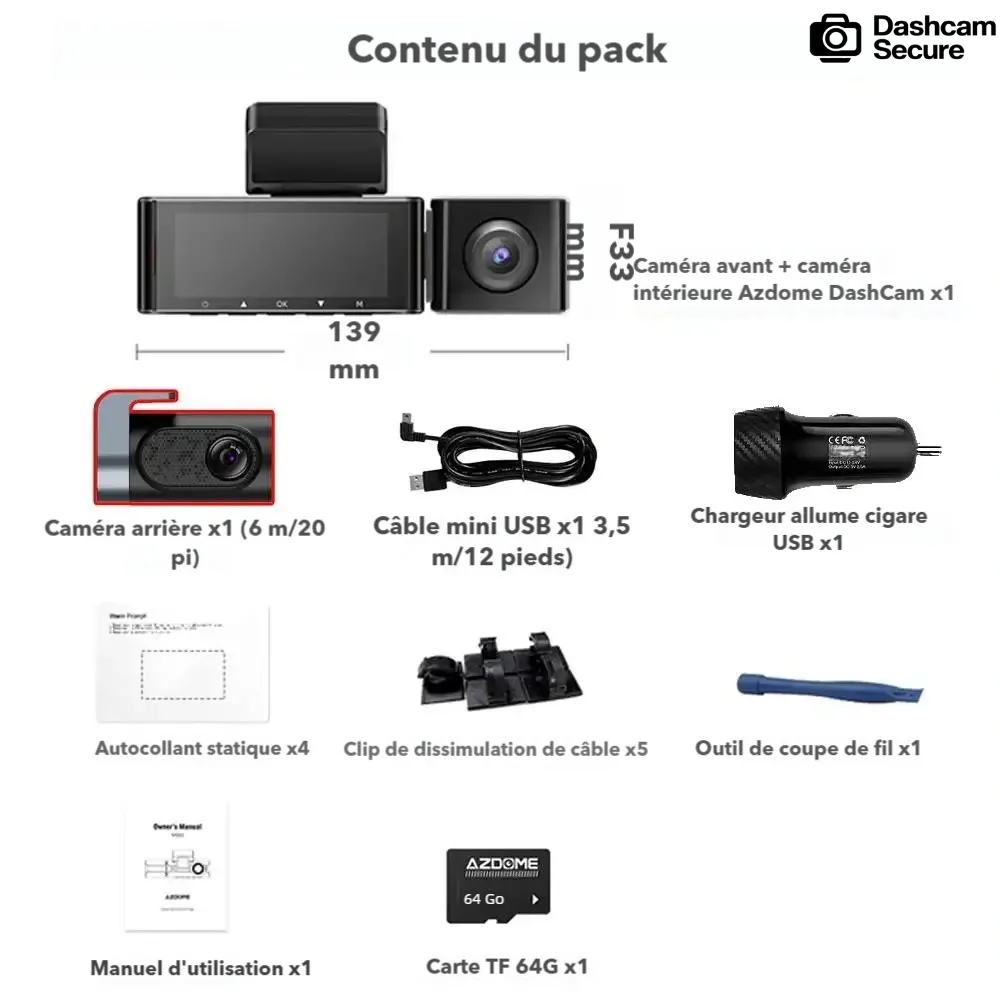 Dashcam 4K UHD