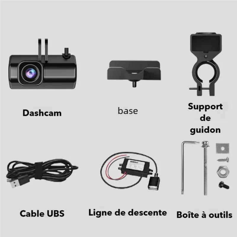 44) Dashcam guidon - Dashcam Secure