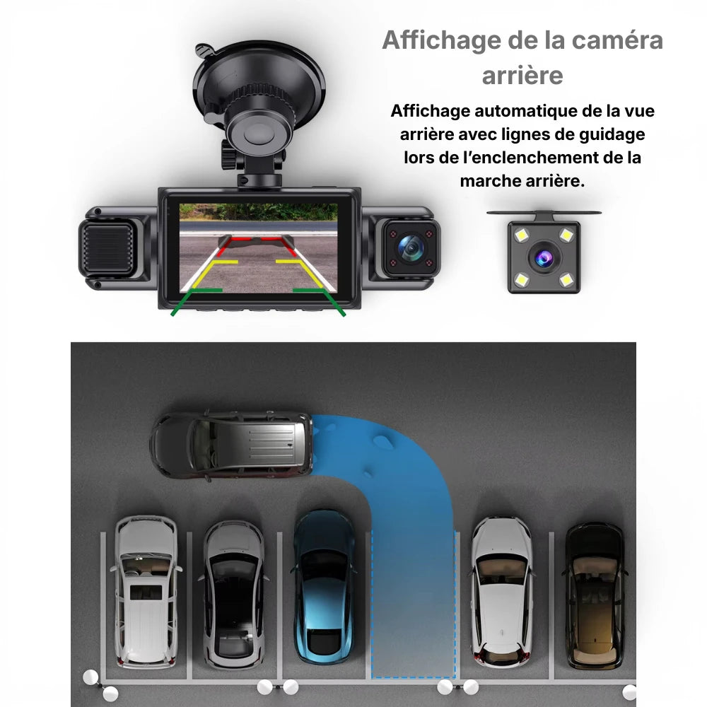 14) Dashcam avant arrière mode parking - Dashcam Secure