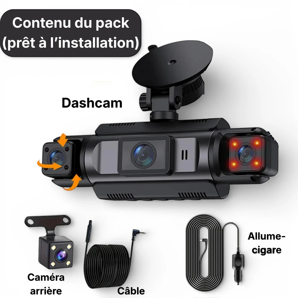 14) Dashcam avant arrière mode parking - Dashcam Secure