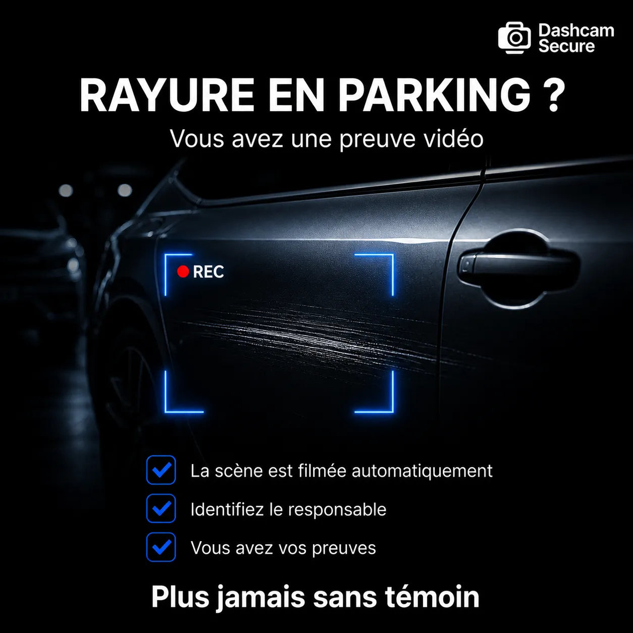 Dashcam 360 voiture