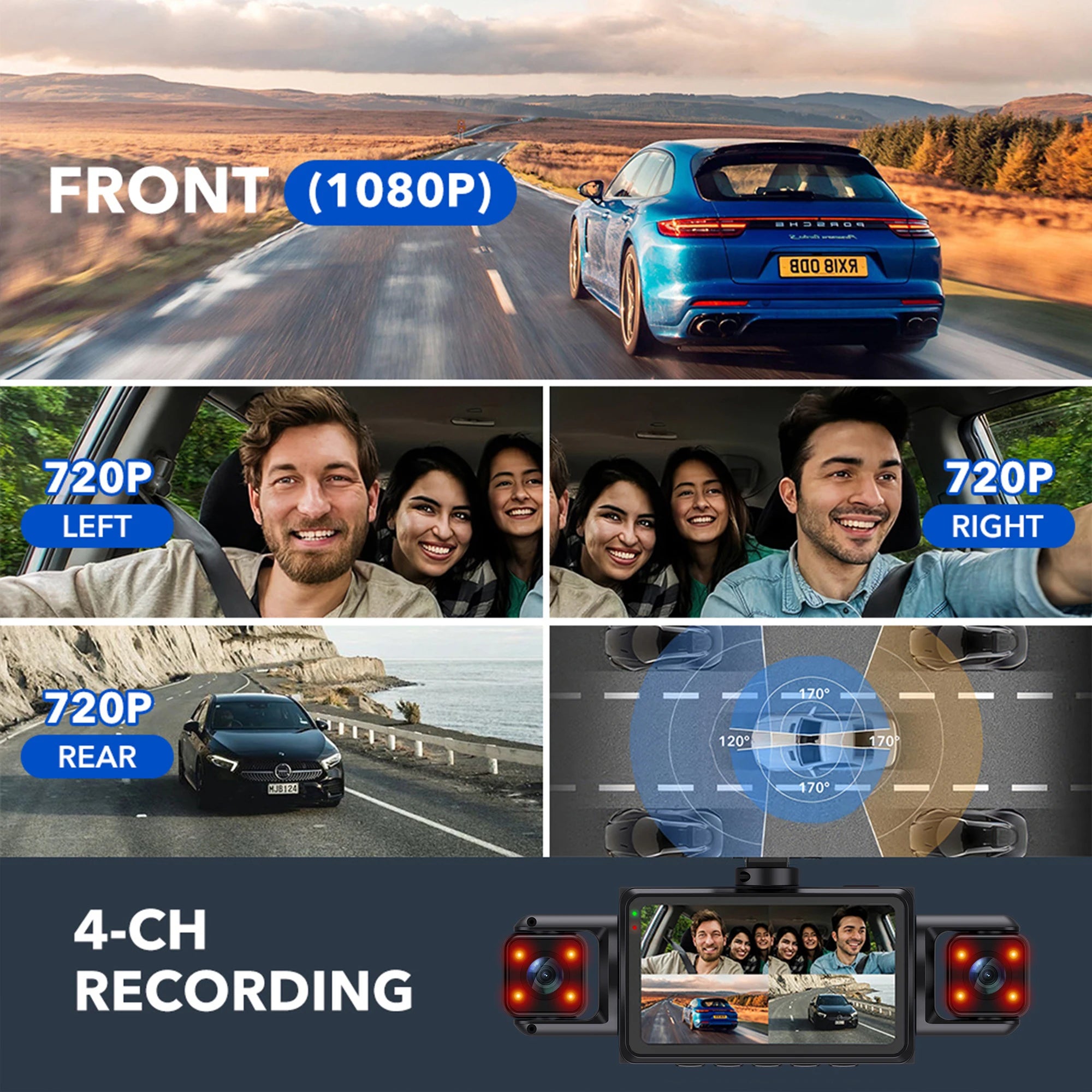 49) Dashcam 360 camping car - Dashcam Secure